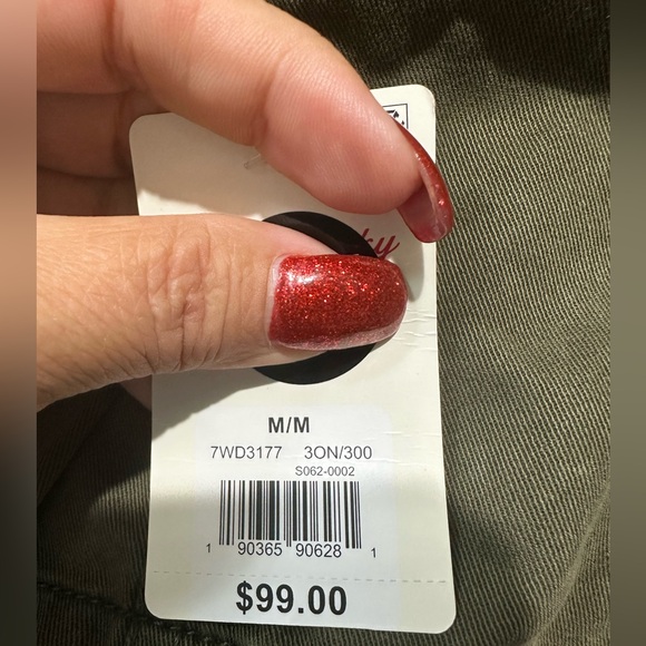 New $99 LUCKY BRAND Utility Jacket coat Medium Olive Night NWT - Picture 4 of 9